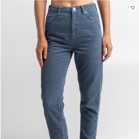 BDG Denim - BDG High Rise Corduroy Jeans - Blue